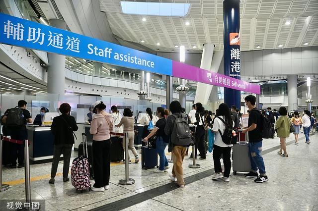 香港与内地恢复通关后，今年清明许多香港人回乡祭扫