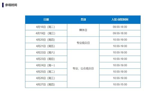 2023（第二十届）上海车展展会信息