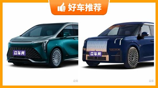 6座MPV55万左右哪款好？ 看看这两款车