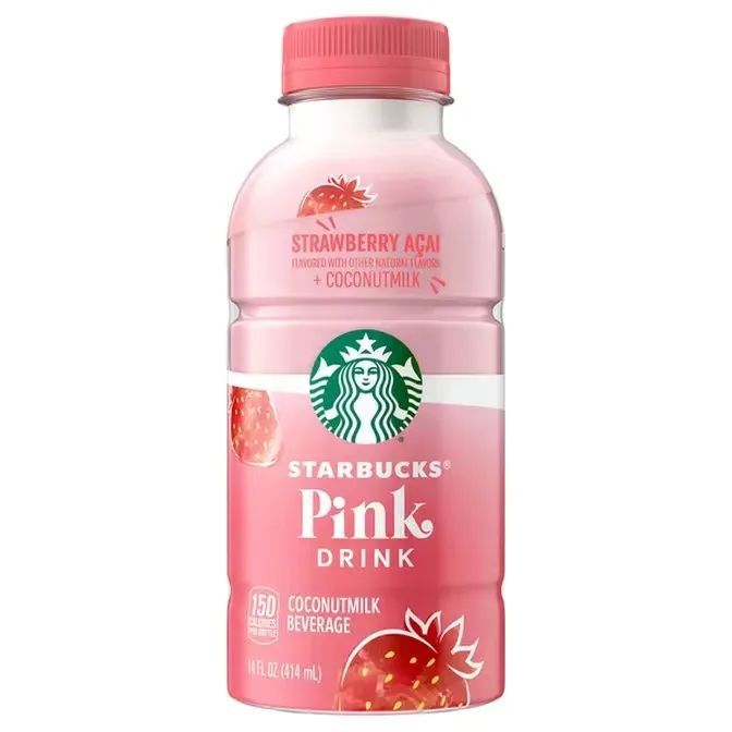 星巴克“全美第一网红” Pink Drink，竟然出瓶装版了！