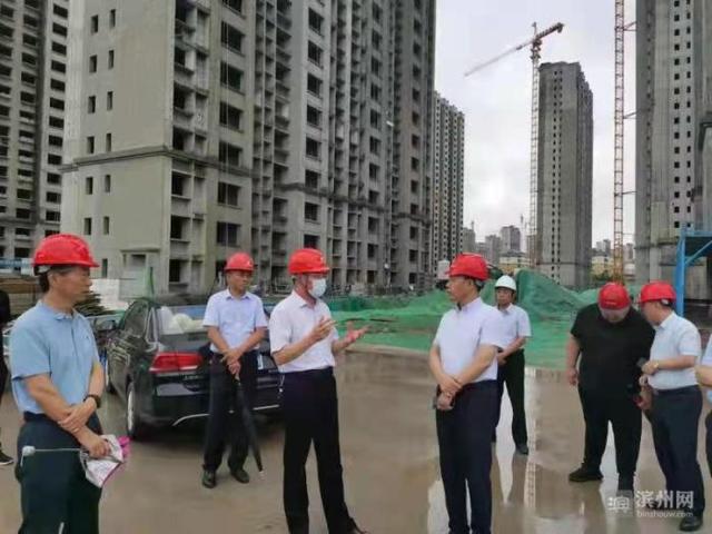 滨州市住建局调研督导部分市直棚改和延期交房项目