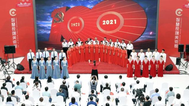 房山长阳镇举办庆祝中国共产党成立100周年展演