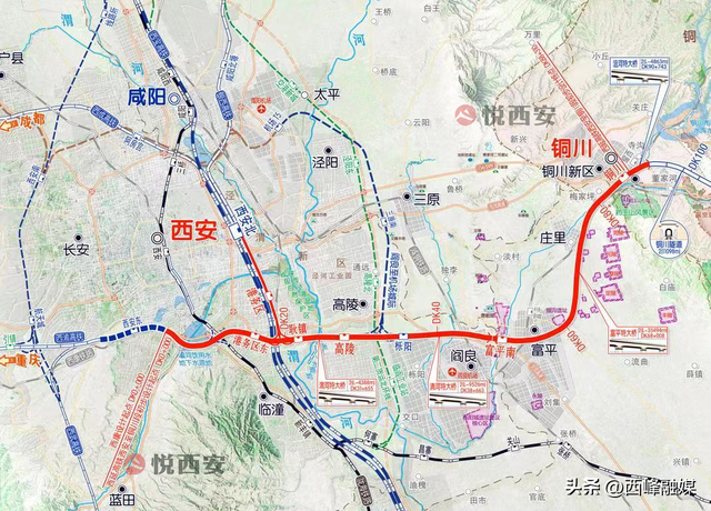 2025年底竣工！西延高铁高陵、富平南、铜川站站房工程即将开工