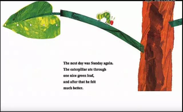 英文有声绘本故事《The Very Hungry Caterpillar 》好饿的毛毛虫