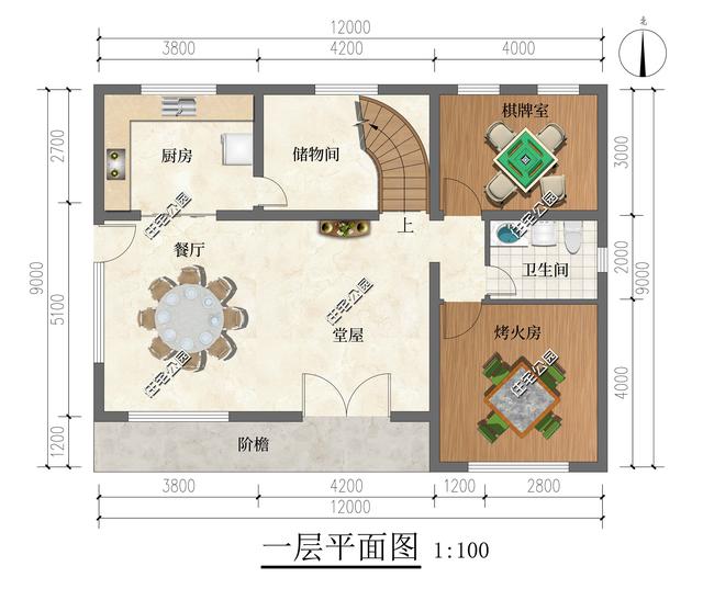 5套12×9米户型，如果你家也是相同尺寸，那相当于免费定制设计了