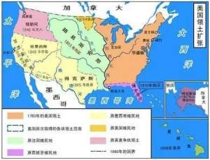 1810年(19世纪，美国一共夺取墨西哥多少领土？)