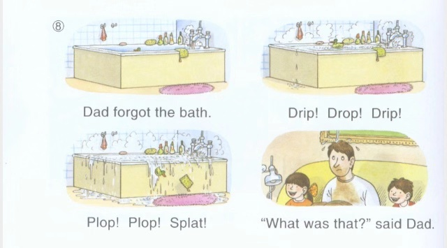 2级绘本（A）Lesson 21：爸爸泡了个泥水澡，成了个大泥人