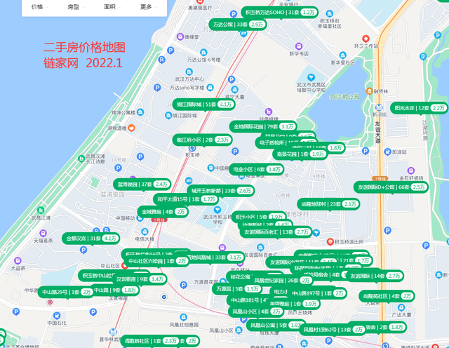 武汉学区系列55：积玉桥中华路金都粮道街小学部及对口小区概况