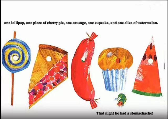 英文有声绘本故事《The Very Hungry Caterpillar 》好饿的毛毛虫