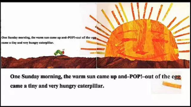 英文有声绘本故事《The Very Hungry Caterpillar 》好饿的毛毛虫