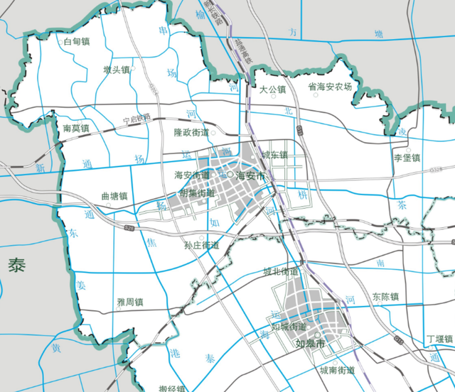 连云港东海、赣榆、灌云、灌南与南通海安现状分析