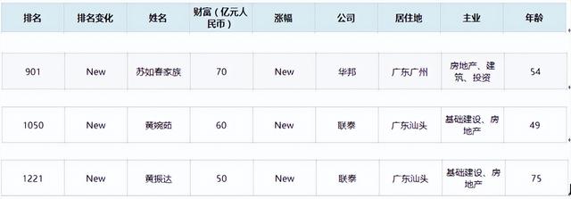 十年胡润百富榜看房地产企业家们跌宕史