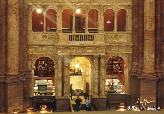 太美了！美国国会图书馆 Library of Congress #旅行# #图书馆#