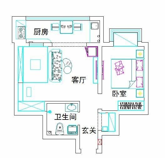 44平米的房这样装修，空间大了1倍，装修只花了2万！-财智公馆装修