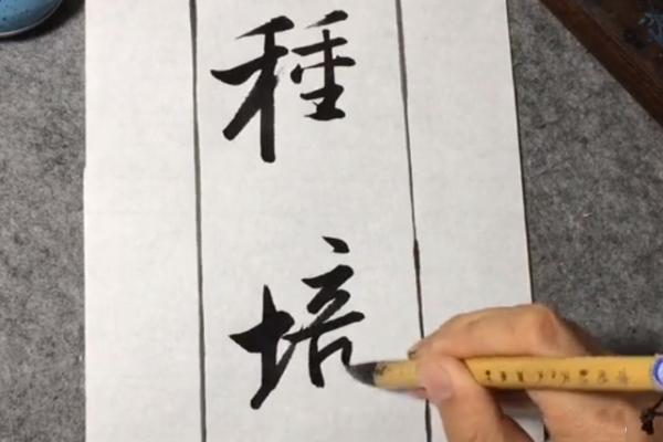 一网友晒字，字迹酷似启功，神形兼备，瘦劲坚挺，网友：这是高手