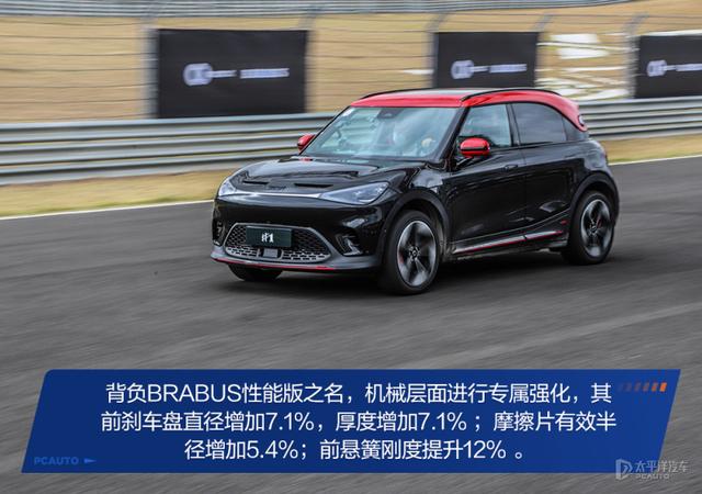 加不到5万买巴博斯 赛道体验smart精灵#1 BRABUS性能版