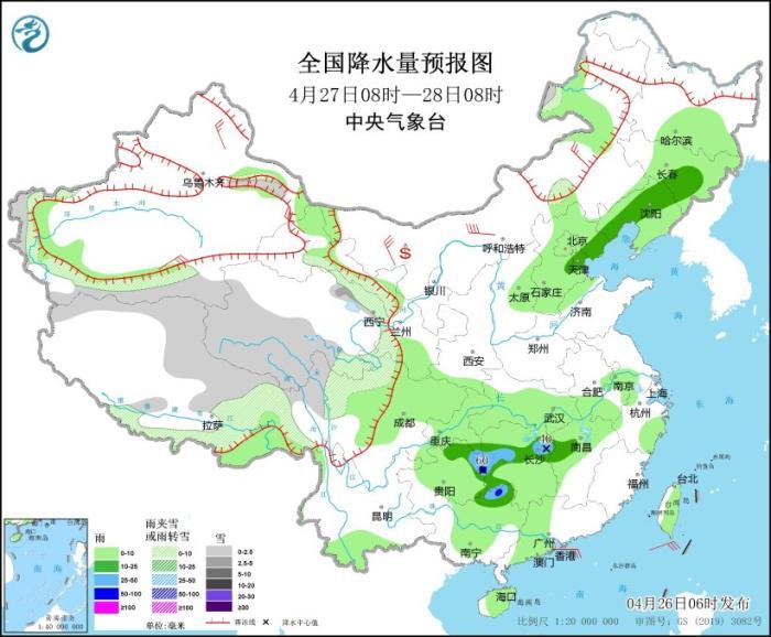 北方地区将有大风降温和沙尘天气 江南华南将有降雨过程