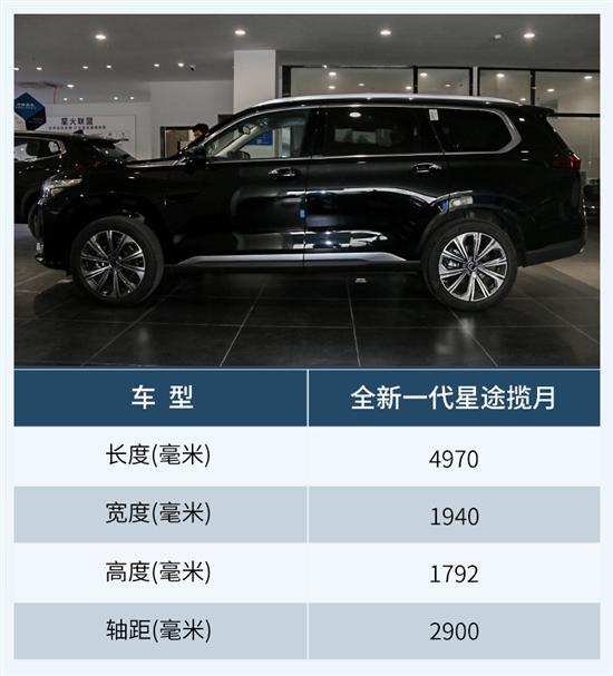 定位礼宾级大七座SUV 实拍新一代星途揽月