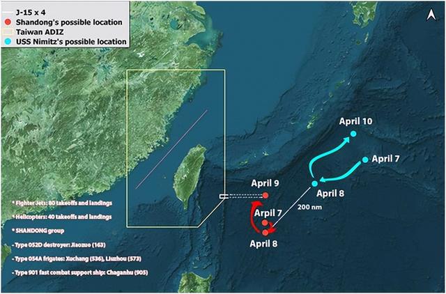 “米利厄斯”窜台海，解放军全程盯着，美国就是纸老虎