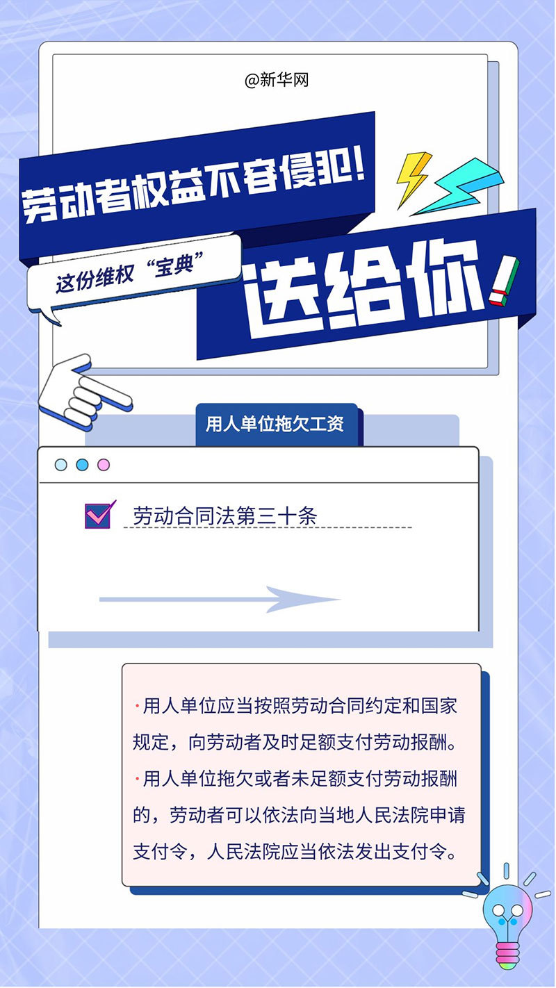 劳动者权益不容侵犯！这份维权“宝典”送给你