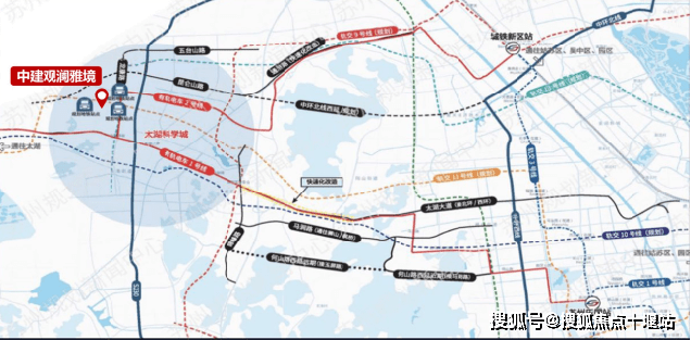 苏州新区太湖科学城芯【中建观澜雅境】交房时间、产权面积、周边配套介绍