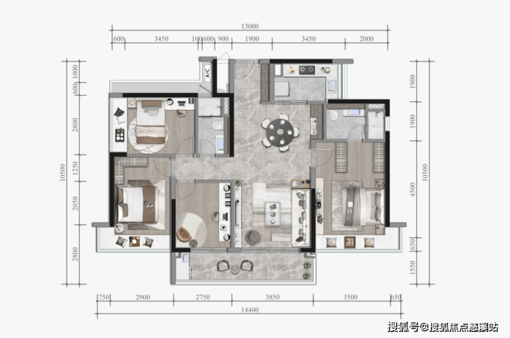 首页东莞虎门和府售楼处电话-400-0909-525售楼中心最新户型图