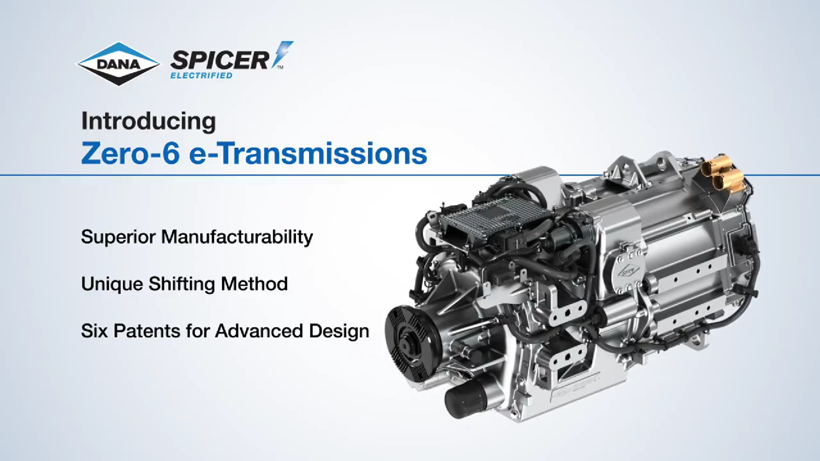 德纳推出Spicer Electrified电子变速箱