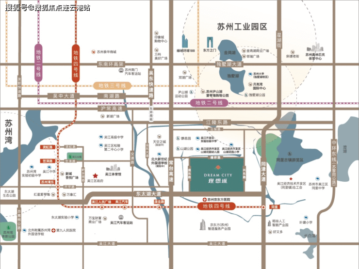 苏州吴江运东​绿地理想城都会理想花园)售楼处