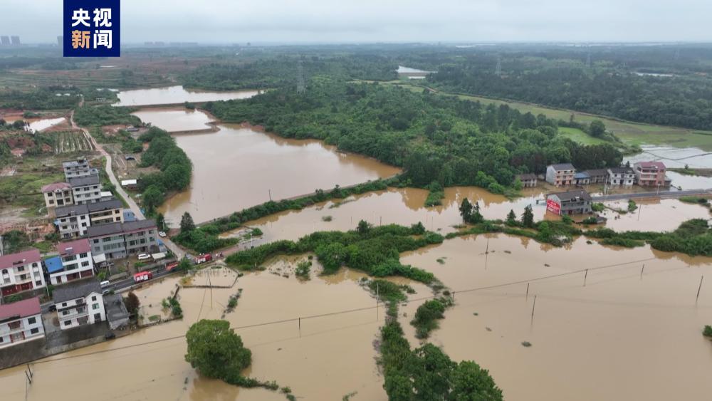 江西强降雨造成53.6万人受灾 直接经济损失6.7亿元