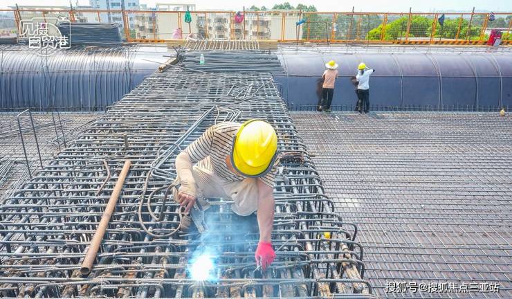 见摄自贸港-海口新海港片区二线口岸建设项目稳步推进