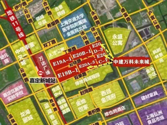 中建万科未来城位置-楼盘参数-嘉定中建万科未来城买房攻略-商圈配套