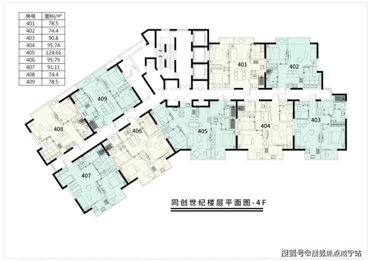 普陀内环【同创世纪】 建面约78~124㎡奢华品质 同创世纪总价约-450~750万!