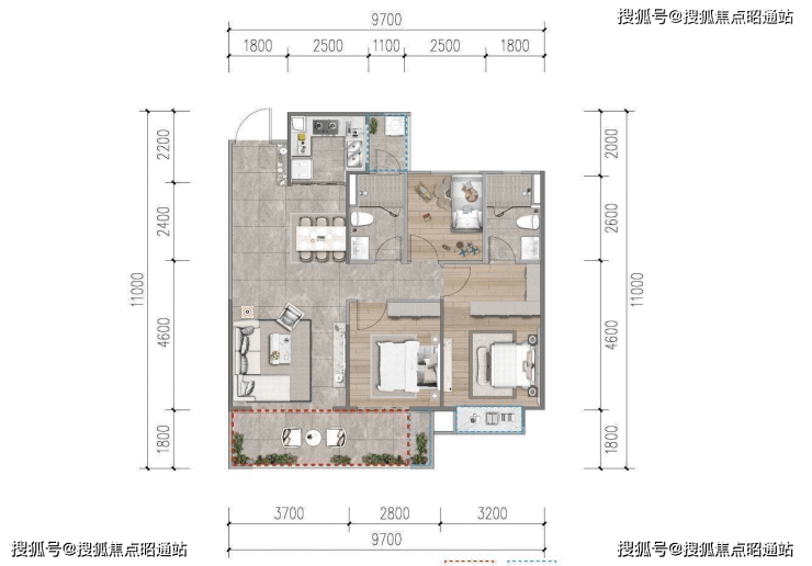 昆明中建金科向山的岛户型图-在售户型-户型图大全