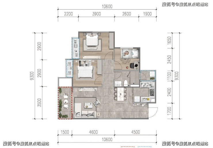 昆明中建金科向山的岛户型图-在售户型-户型图大全