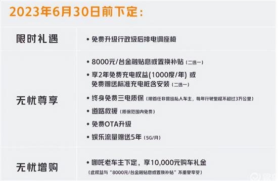 哪吒S新车型上市 售18.98-19.98万元