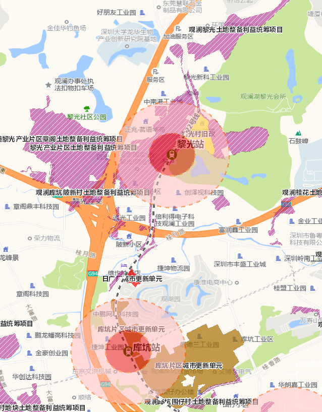 深圳龙华观澜黎光村产业片区利益统筹旧改回迁房项目