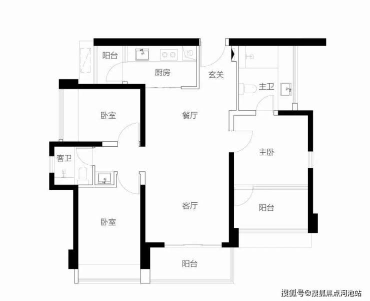 龙华鸿荣源博誉府户型图_得房率_开发商,鸿荣源博誉府物业费