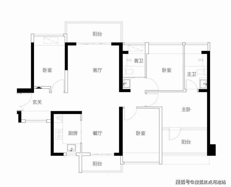 龙华鸿荣源博誉府户型图_得房率_开发商,鸿荣源博誉府物业费