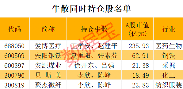 A股十大牛散：3位身价均超10亿，期货大佬押中医美龙头赚超2.4亿，持仓胜率近80%！“最忙牛散”调仓频繁，两大牛散同时盯上5股