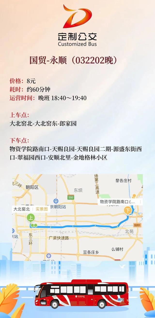 北京定制公交新开8条通勤线，覆盖多区！详图来了