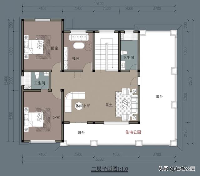 为父母自建养老房，15X12米田园风，住进去就不想搬出来了