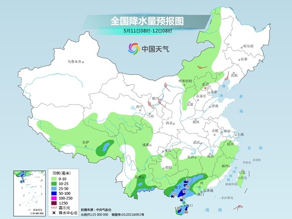 华南连遭强降雨侵袭  北方开启升温模式