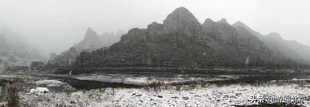 冬天的房山十渡：依然是京郊旅游胜地，是野生动物的乐园