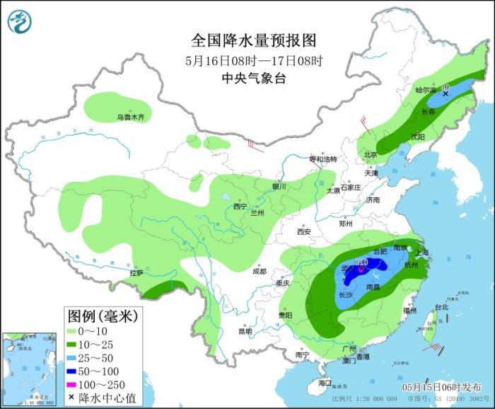 江南等地将有明显降雨 华北黄淮部分地区有高温