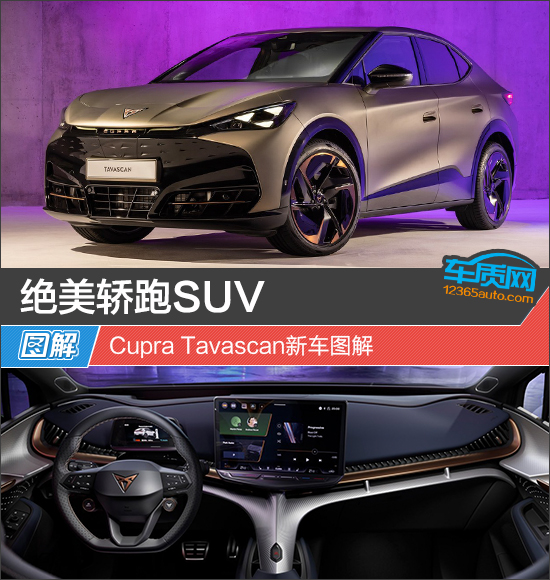 绝美轿跑SUV Cupra Tavascan新车图解