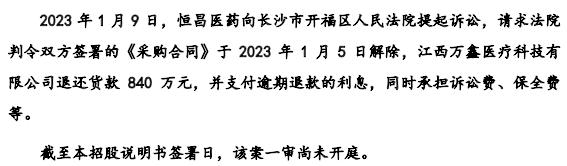 恒昌医药IPO：被合同诈骗，意向金和预付款或“打水漂”