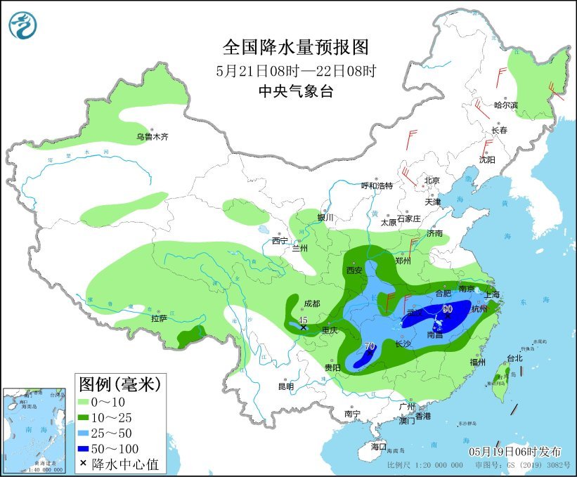 内蒙古华北东北将有大风沙尘 北方部分地区有强对流