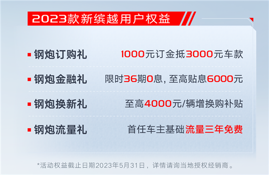 2023款新吉利缤越上市 售7.58-9.58万元