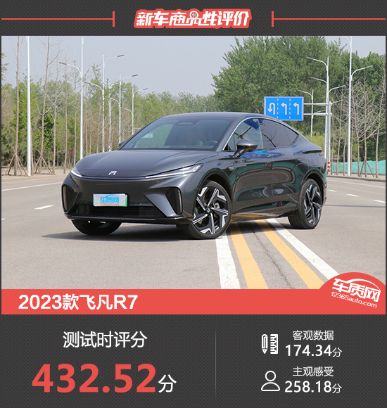 2023款飞凡R7新车商品性评价