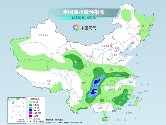 重庆贵州周末暴雨连连 广东等地高温缩减